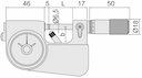 Изображение товара Микрометр МР- 50 диап  25- 50мм дел 0.001мм 2