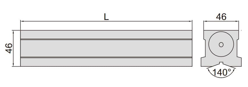 Изображение товара Уровень брусковый для валов 200мм (0.02мм/м=0.001°) 2