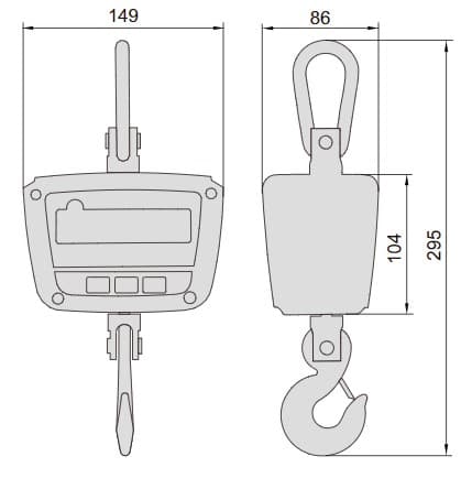 Изображение товара ELECTRONIC CRANE SCALE 2