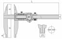 Изображение товара WIRELESS DIGITAL CALIPER (jaw length 100mm) 2