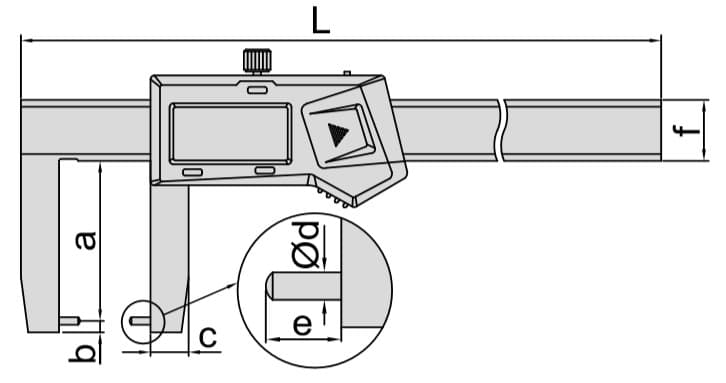 Изображение товара WIRELESS DIGITAL OUTSIDE POINT CALIPER 2