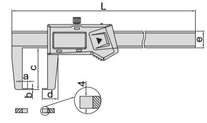 Изображение товара WIRELESS DIGITAL OUTSIDE NECK CALIPER 2