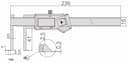 Изображение товара Штангенциркуль Шцц- 150 (0.01мм/0.0005") для внутр канавок 2