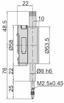 Изображение товара Индикатор ИЧЦ 12.7мм/0.5" дел 0.01мм/0.0005" 2