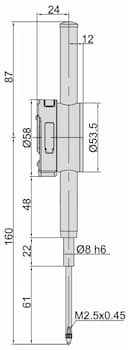 Изображение товара Индикатор ИЧЦ 50.8мм/2.0" дел 0.001мм/0.00005" 2