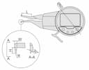 Изображение товара Кронциркуль для внутренних измерений диап   5- 15мм длина  20мм ( 5-15мм/0.2-0.6" дел 0.005мм/0.0002" погр 0.03мм) 2