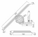 Изображение товара Угломер цифровой универсальный 0-360° деление 10"/0.005° 2