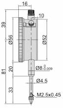 Изображение товара Индикатор ИЧ  25.0мм дел 0.01мм 2