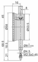 Изображение товара Индикатор ИЧ  10.0мм дел 0.01мм 2