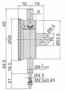 Изображение товара Штатив ШМ 6202-80 с индикатором ИЧ 2308-10FA 2