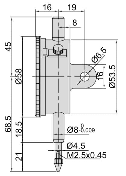 Изображение товара Штатив ШМ 6202-80 с индикатором ИЧ 2308-10FA 2