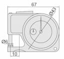 Изображение товара Толщиномер индикаторный ТР-10 (0-10мм деление 0.01мм погрешность ±0.03мм) 2