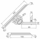 Изображение товара Угломер универсальный 0-360° деление 5' 2