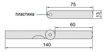 Изображение товара Набор щупов (для установки зазора клапанов) 25шт l= 75мм (диапазон 0.04 - 1.00мм) 2