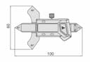 Изображение товара Шаблон сварочный цифровой 0-20мм 0.01мм/0.0005" 2