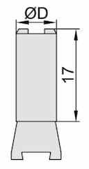 Изображение товара Зажим для индикатора ф8мм 2