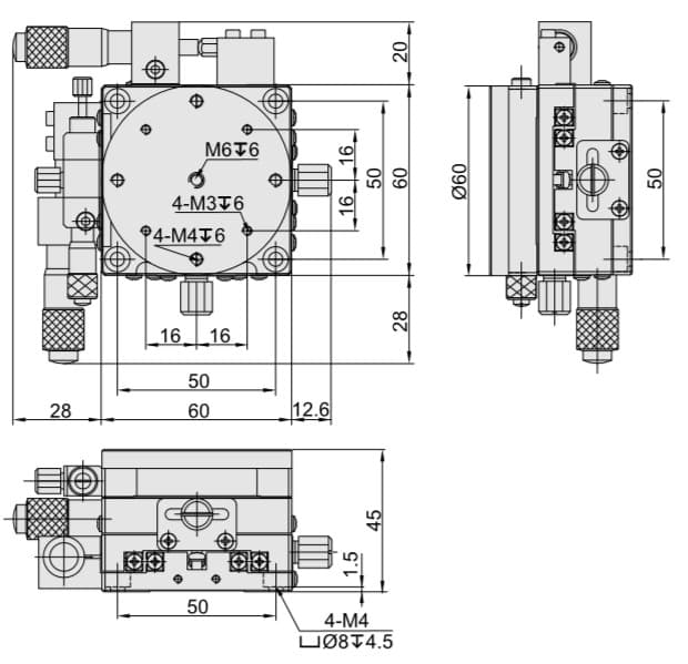 Изображение товара XY-AXIS ROTARY STAGE 2