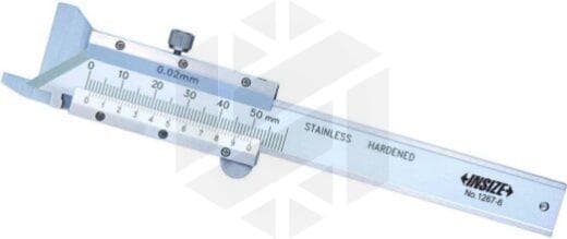 Изображение товара Шаблон для измерения фаски 0-10мм (для фаски 30° деление 0.02мм) 1