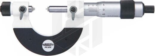 Микрометр резьбовой МВМ- 25 (  0- 25мм дел 0.01мм) PLUS