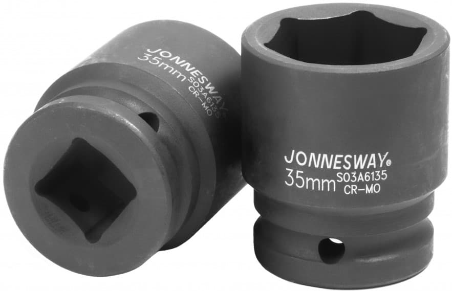 S03A6135 Головка торцевая ударная 3/4"DR, 35 мм Jonnesway