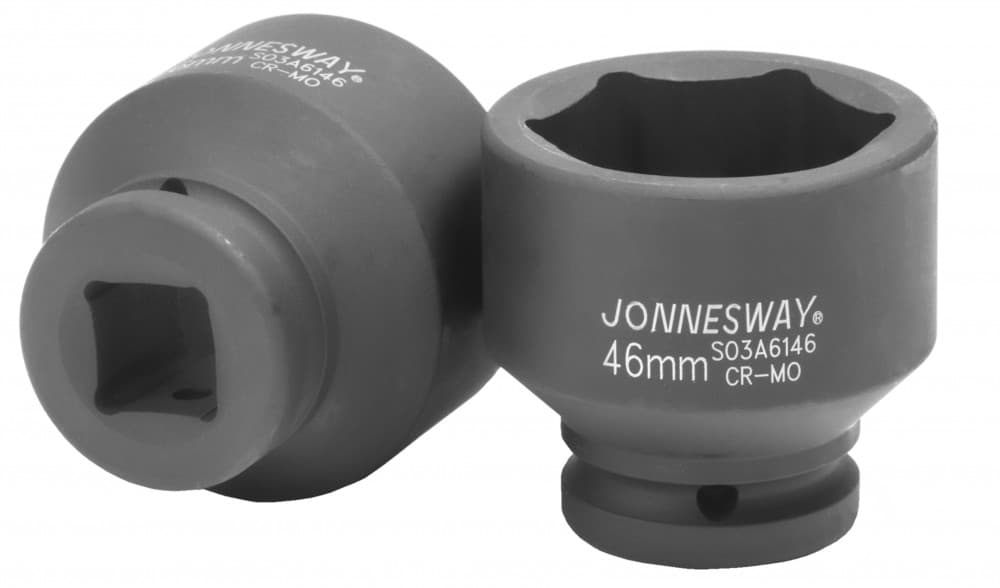 S03A6146 Головка торцевая ударная 3/4"DR, 46 мм Jonnesway