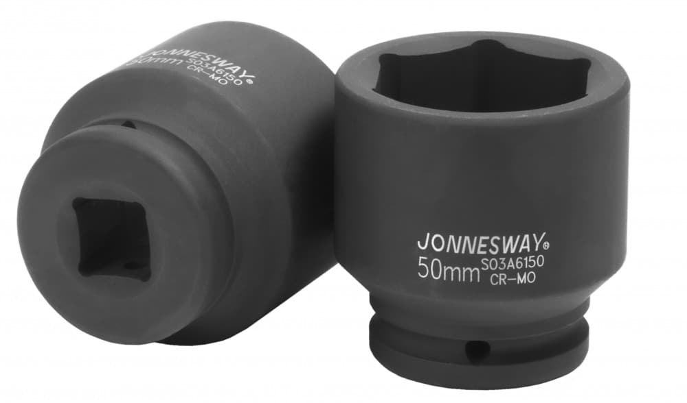 S03A6150 Головка торцевая ударная 3/4"DR, 50 мм Jonnesway