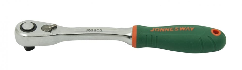 R6802 Рукоятка трещоточная 1/4"DR, 60 зубцов, 142 мм Jonnesway