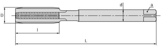 Изображение товара T100MF14x1, Метчик, АКСИС 2