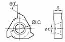 Изображение товара LT16.01N-27NPT YBG201, Пластина ZCC-CT 2