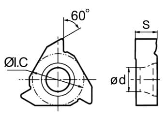 Изображение товара LT16.01W-18NPT YBG201, Пластина ZCC-CT 2