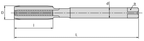 Изображение товара MV44EG-M12V, Метчик, АКСИС 2