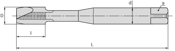 Изображение товара TE42M2TN, Метчик, АКСИС 2