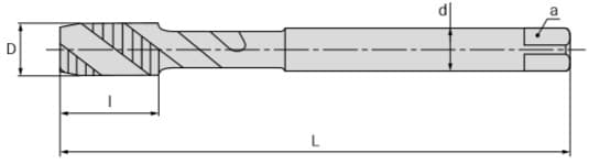 Изображение товара ME53UNF9/16V, Метчик, АКСИС 2