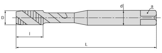 Изображение товара TE52MF6x0.75, Метчик, АКСИС 2