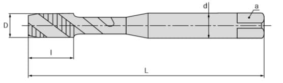 Изображение товара TE52UNC1/4, Метчик, АКСИС 2