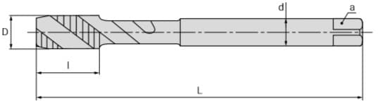 Изображение товара TE53UNF1/2, Метчик, АКСИС 2