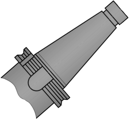 Изображение товара Оправка расточная 6300-4011-03 7:24 №40 ( 40- 63) 1