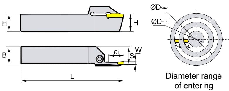 Изображение товара QFKD2525L22-60H, Державка ZCC-CT 2