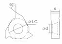 Изображение товара RT11.01N-0.50GM YBG201, Пластина ZCC-CT 2