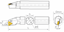 Изображение товара S25T-PTFNR11, Державка ZCC-CT 2