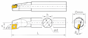 Изображение товара S16M-SCLCR09, Державка ZCC-CT 2