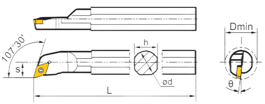 Изображение товара S20S-SDQCR11, Державка ZCC-CT 2