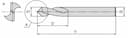 Изображение товара D5-90A-2000, Сверло, АКСИС 2