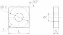 Изображение товара SNMG120404-FP ACP15, Пластина, АКСИС 2