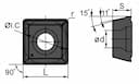 Изображение товара SPGT090408-PM YB6338, Пластина ZCC-CT 2