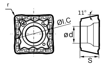 Изображение товара SPMX090408-XM YB9320, Пластина ZCC-CT 2