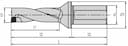 Изображение товара DT3.2000.B25.SP06, Корпус сверла, АКСИС 2