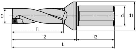 Изображение товара DT3.4600.B40.SP14, Корпус сверла, АКСИС 2