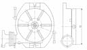 Изображение товара Стол поворотный горизонтальный круглый d200мм (TS200A) ИНСТУЛС 2