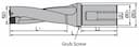 Изображение товара ZTD02-250-XP25-SP07-02, Сверло ZCC-CT 2